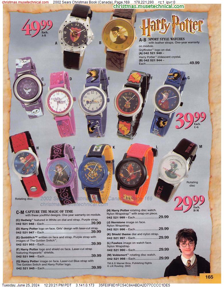 2002 Sears Christmas Book (Canada), Page 169
