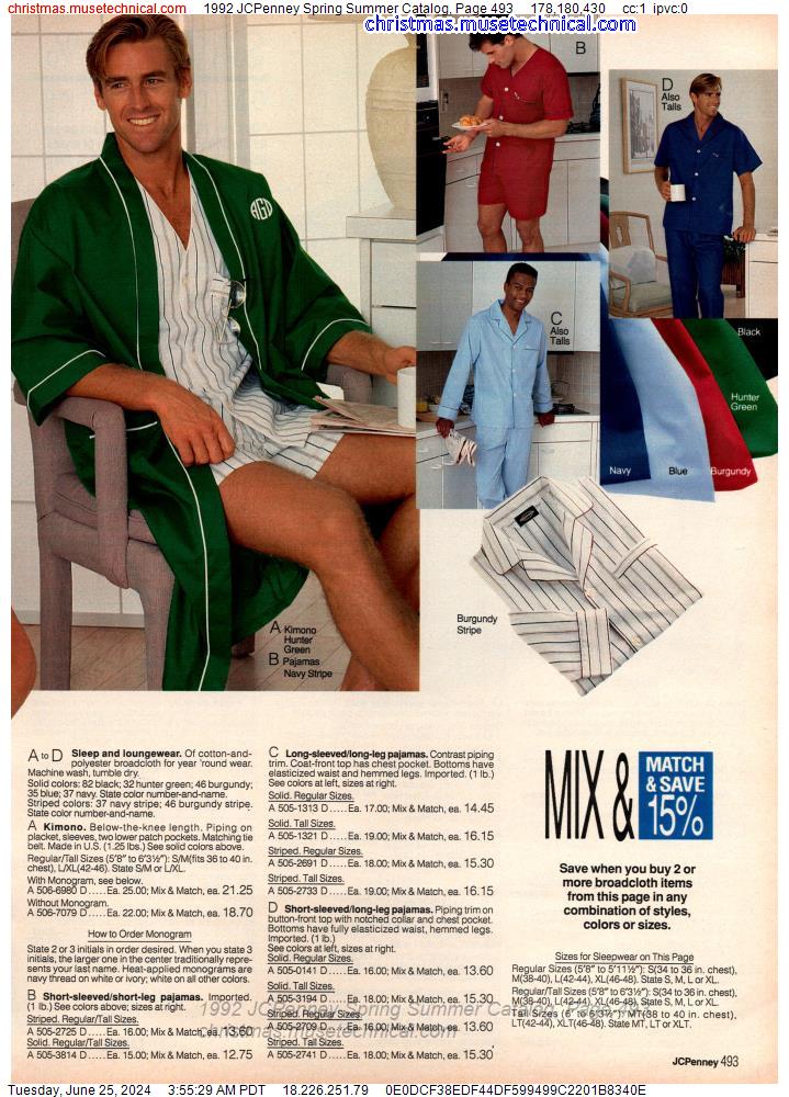 1992 JCPenney Spring Summer Catalog, Page 493