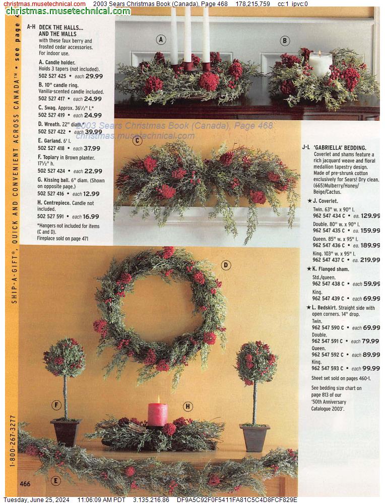 2003 Sears Christmas Book (Canada), Page 468