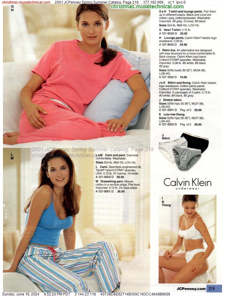 2001 JCPenney Spring Summer Catalog, Page 219