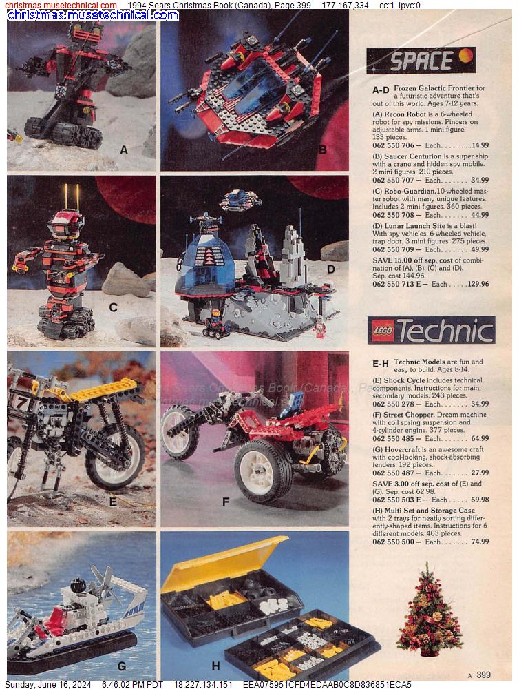 1994 Sears Christmas Book (Canada), Page 399