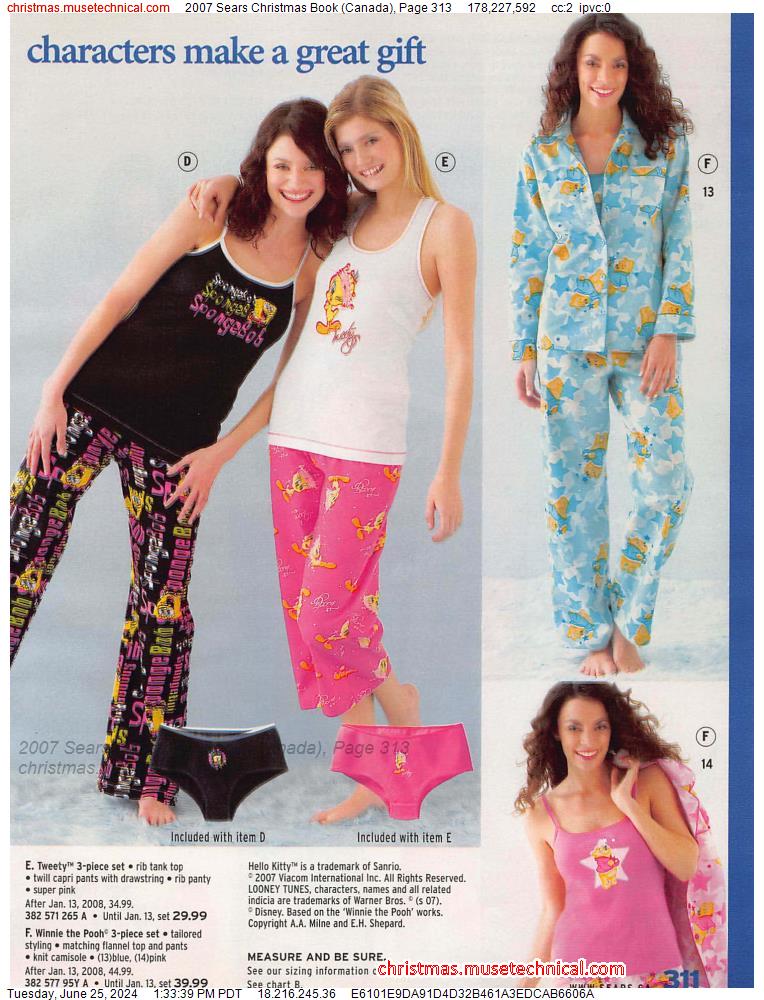 2007 Sears Christmas Book (Canada), Page 313