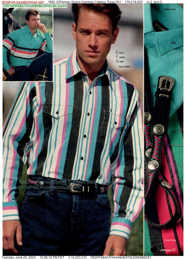 1992 JCPenney Spring Summer Catalog, Page 391