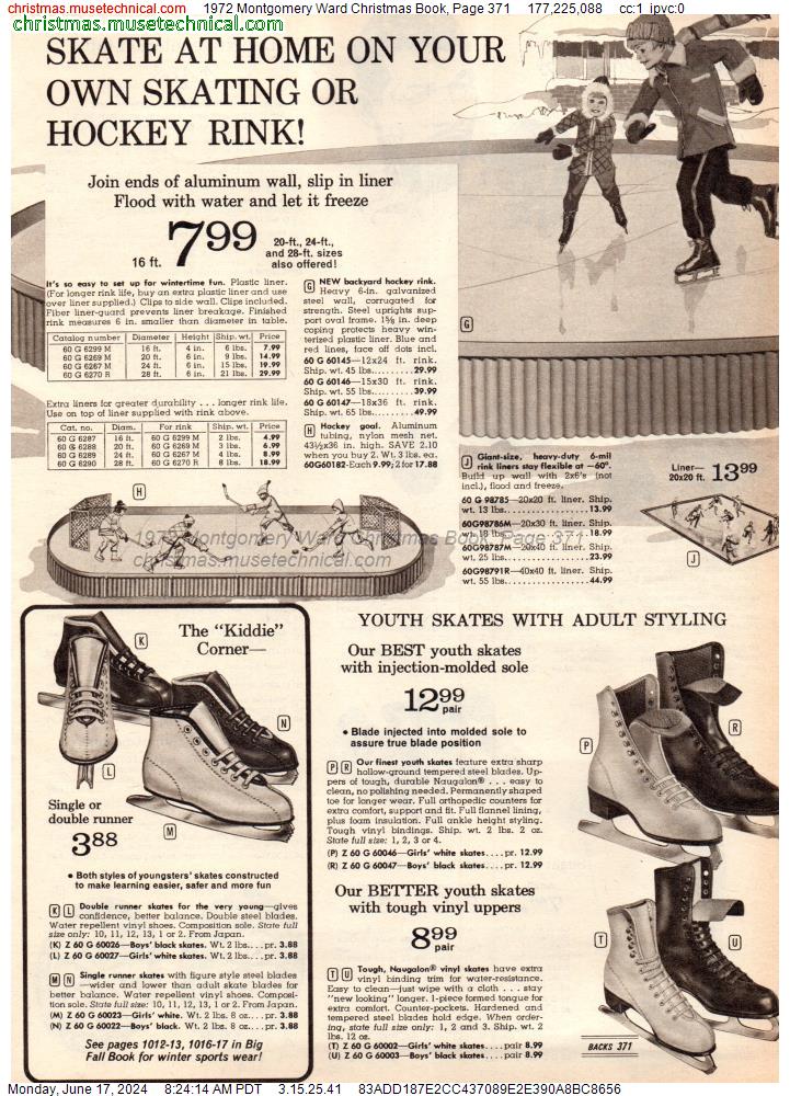 1972 Montgomery Ward Christmas Book, Page 371