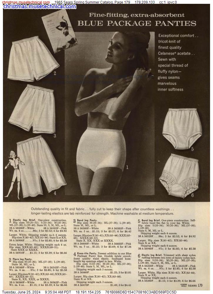 1965 Sears Spring Summer Catalog, Page 179