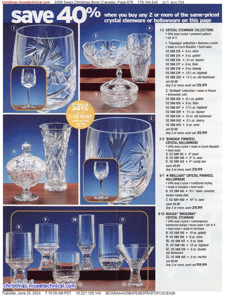 2006 Sears Christmas Book (Canada), Page 678
