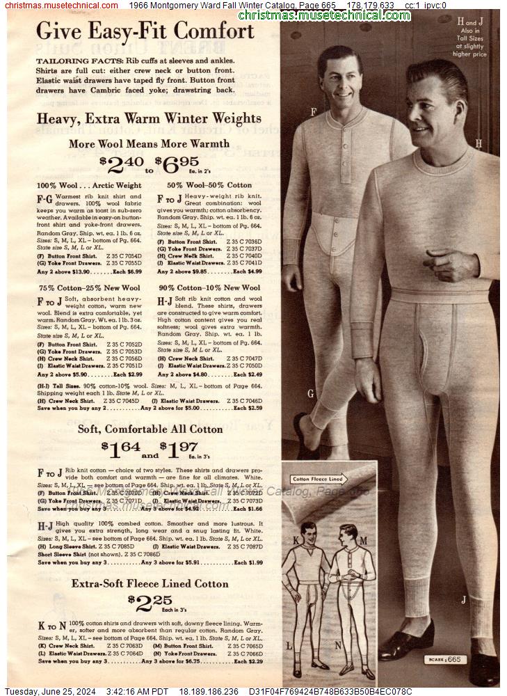1966 Montgomery Ward Fall Winter Catalog, Page 665