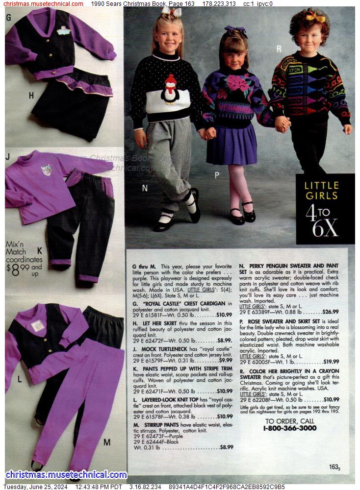 1990 Sears Christmas Book, Page 163