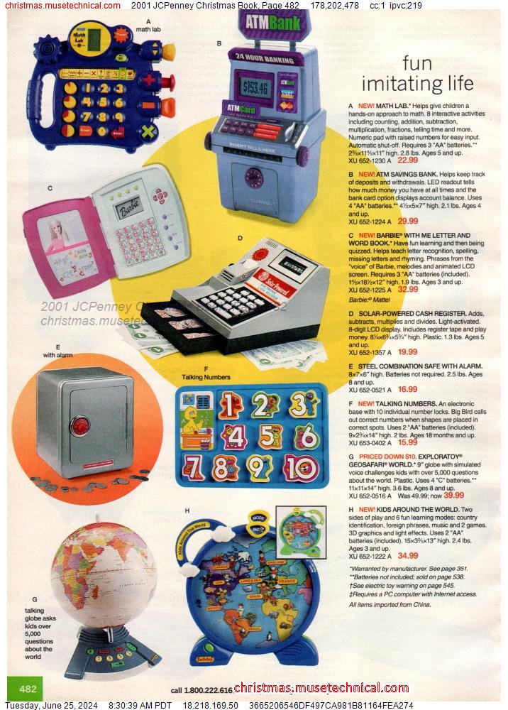2001 JCPenney Christmas Book, Page 482