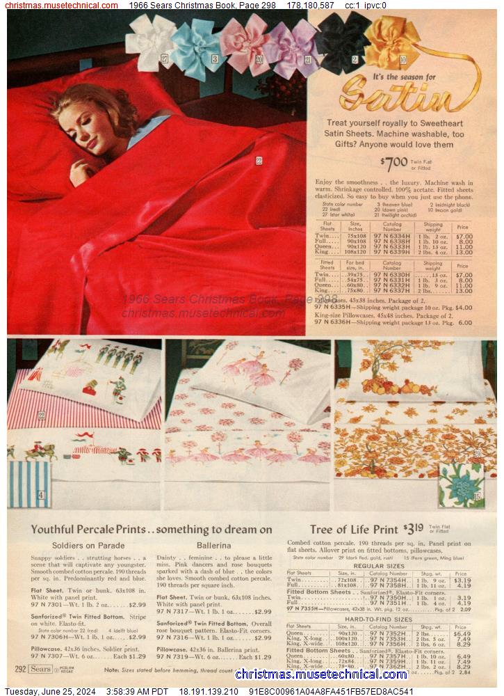 1966 Sears Christmas Book, Page 298