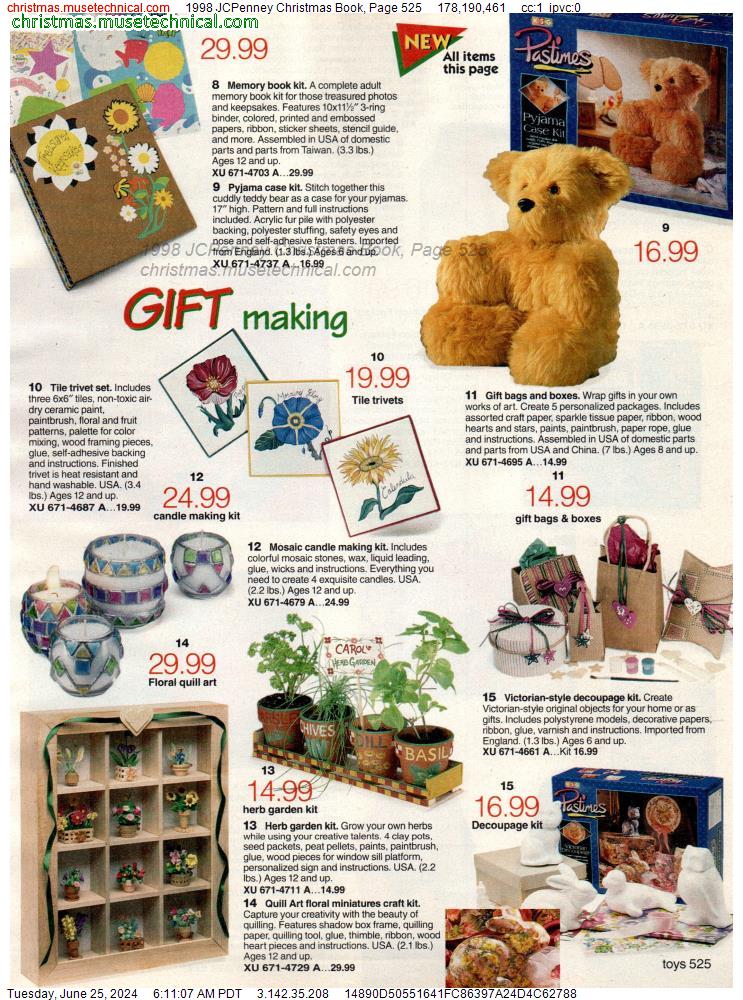 1998 JCPenney Christmas Book, Page 525