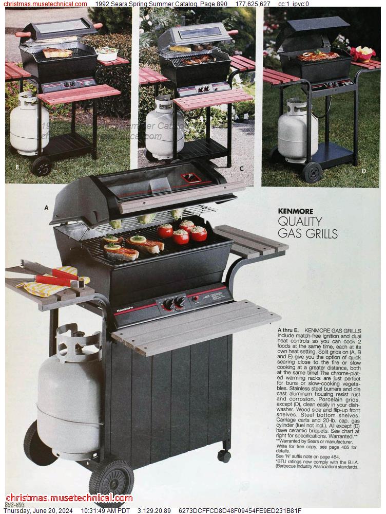 1992 Sears Spring Summer Catalog, Page 890