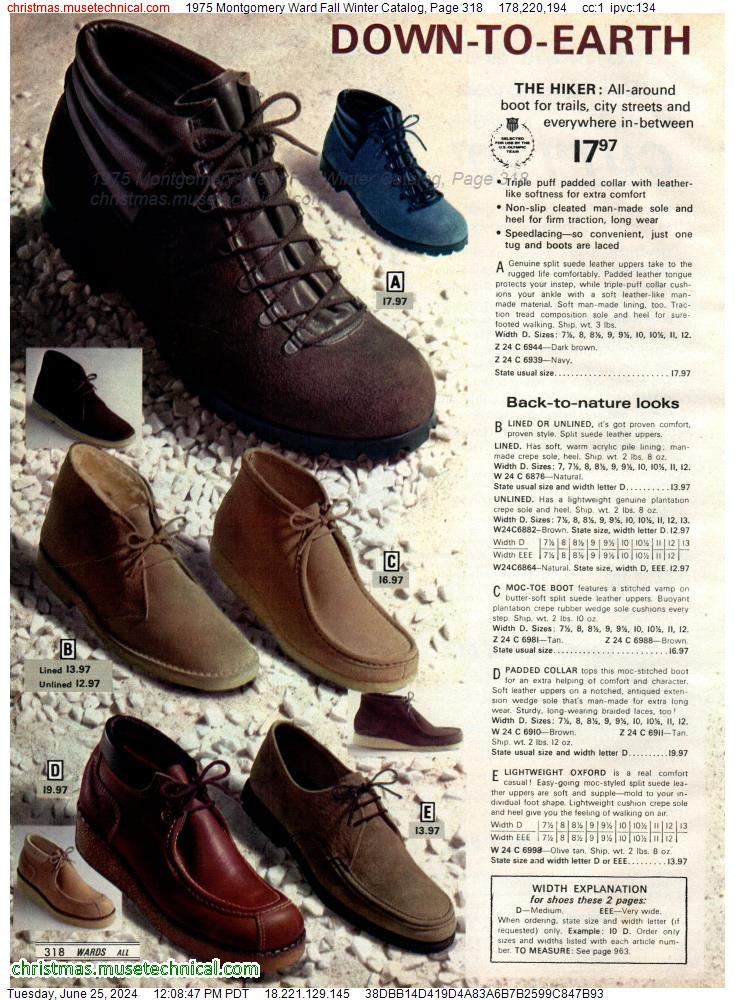 1975 Montgomery Ward Fall Winter Catalog, Page 318