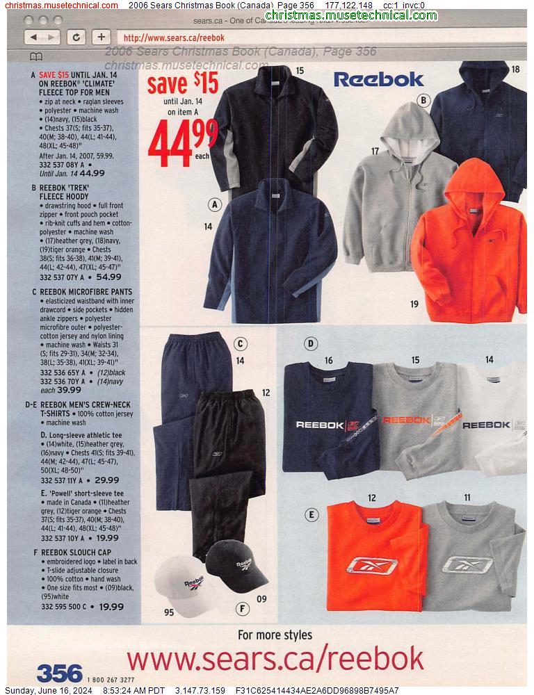 2006 Sears Christmas Book (Canada), Page 356