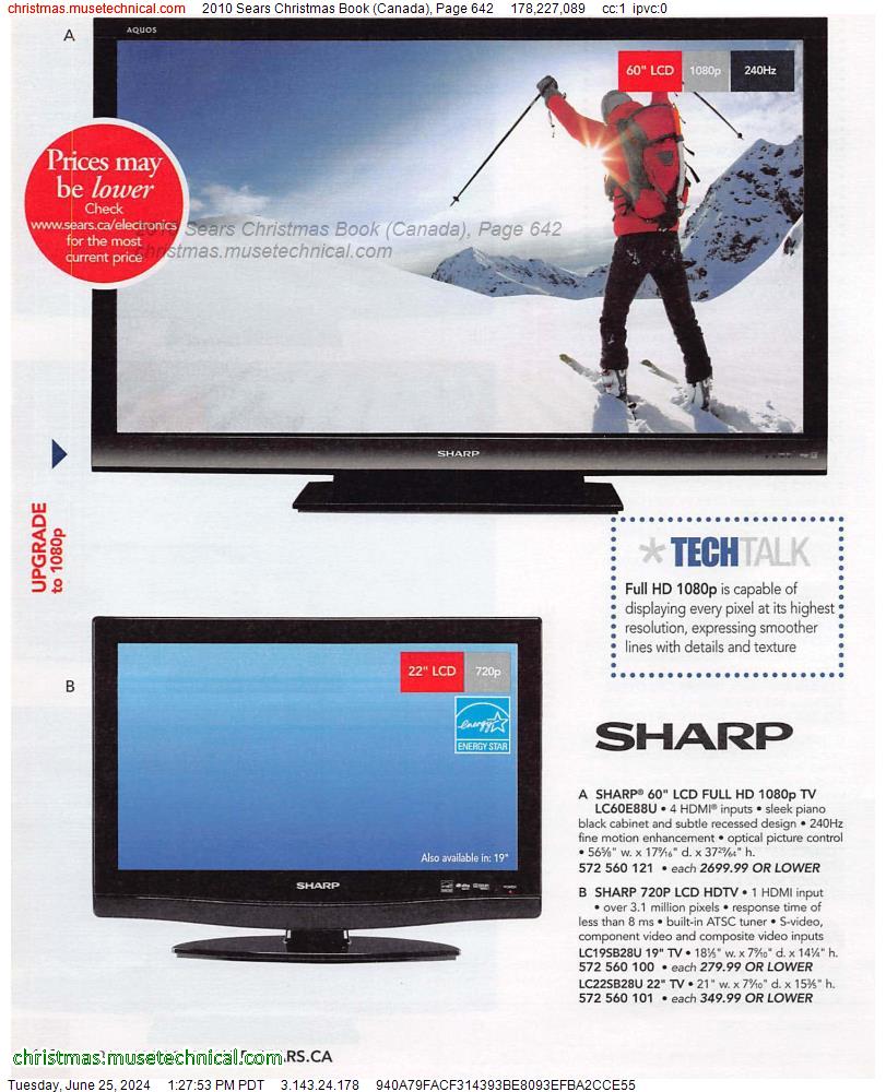 2010 Sears Christmas Book (Canada), Page 642