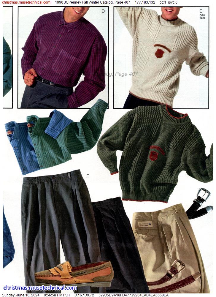 1990 JCPenney Fall Winter Catalog, Page 407