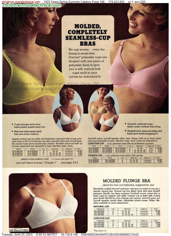 1975 Sears Spring Summer Catalog, Page 186