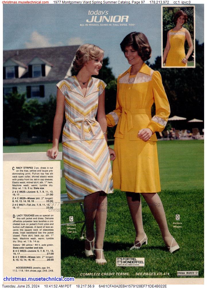 1977 Montgomery Ward Spring Summer Catalog, Page 97