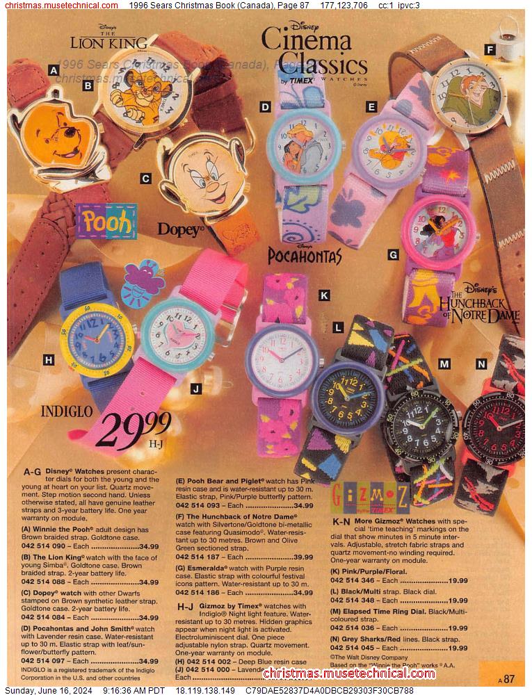 1996 Sears Christmas Book (Canada), Page 87