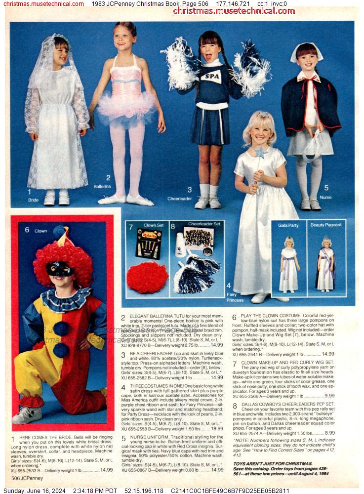 1983 JCPenney Christmas Book, Page 506
