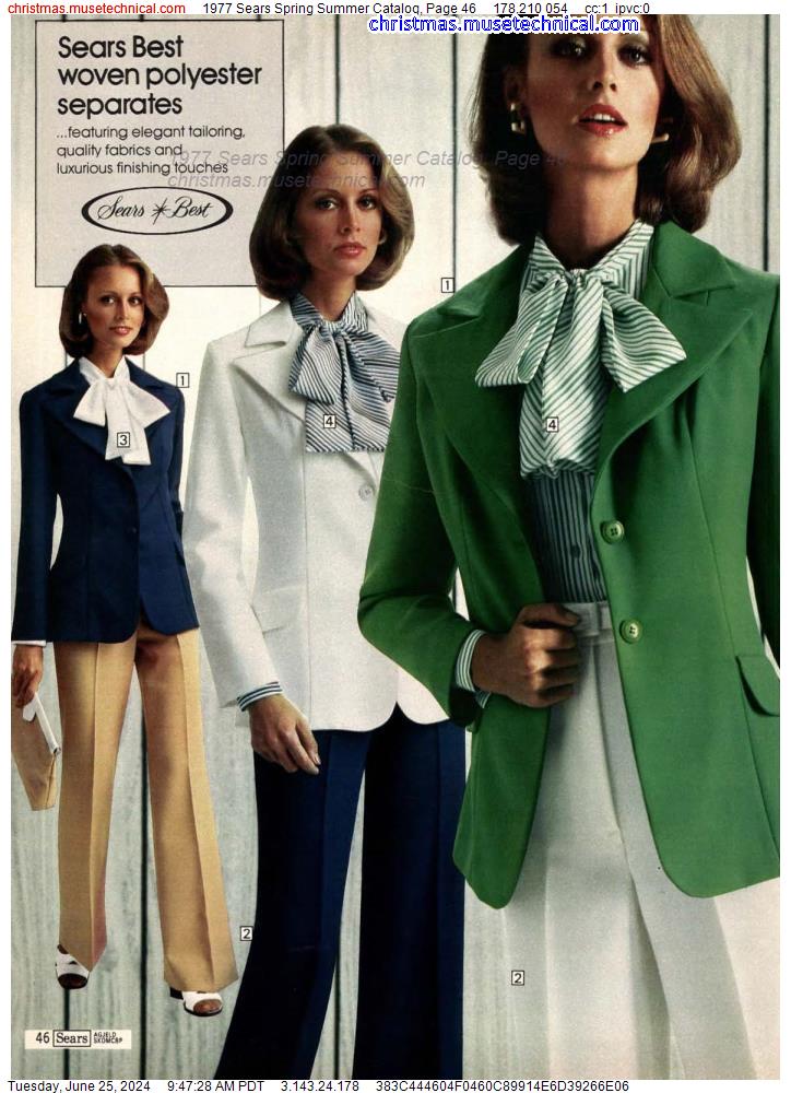 1977 Sears Spring Summer Catalog, Page 46