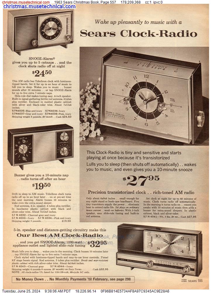 1963 Sears Christmas Book, Page 557