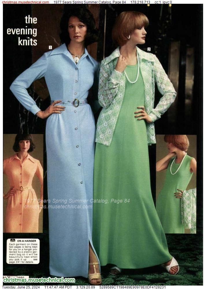 1977 Sears Spring Summer Catalog, Page 84