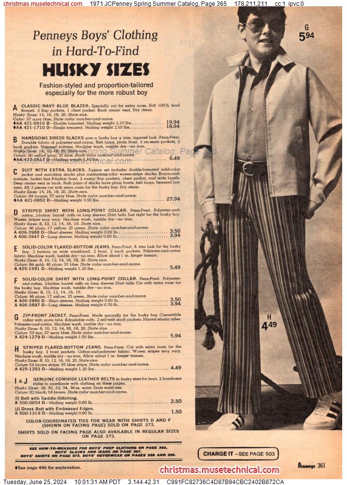 1971 JCPenney Spring Summer Catalog, Page 365