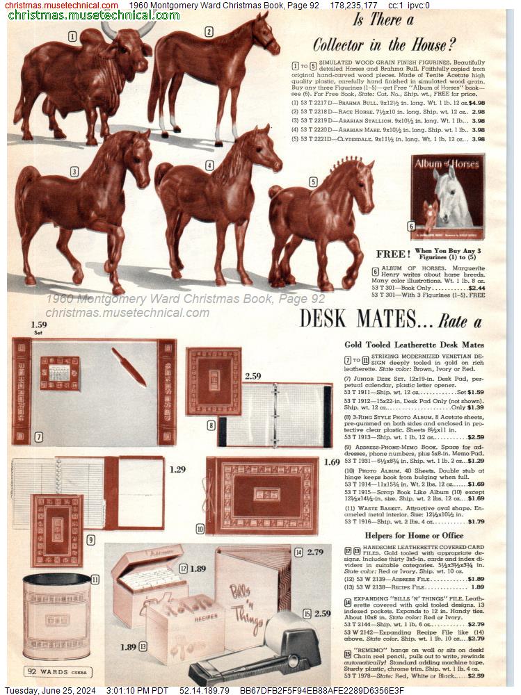 1960 Montgomery Ward Christmas Book, Page 92
