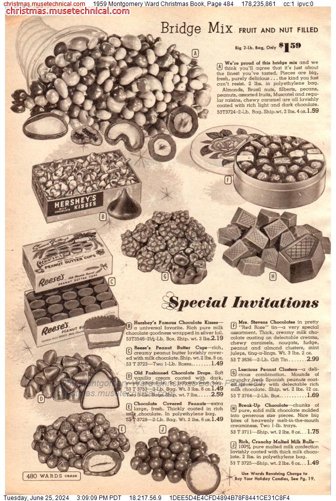 1959 Montgomery Ward Christmas Book, Page 484