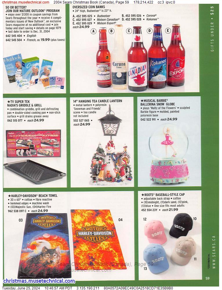 2004 Sears Christmas Book (Canada), Page 59