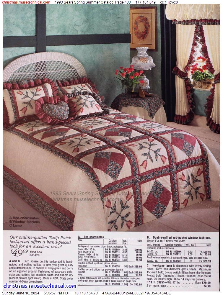 1993 Sears Spring Summer Catalog, Page 433