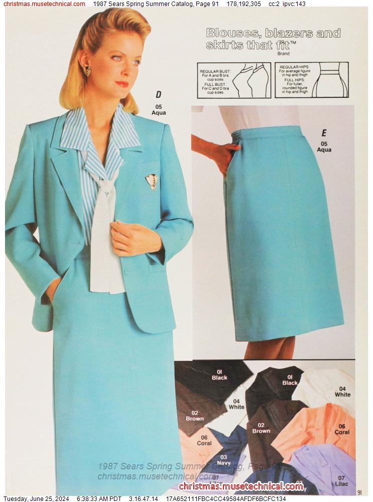 1987 Sears Spring Summer Catalog, Page 91