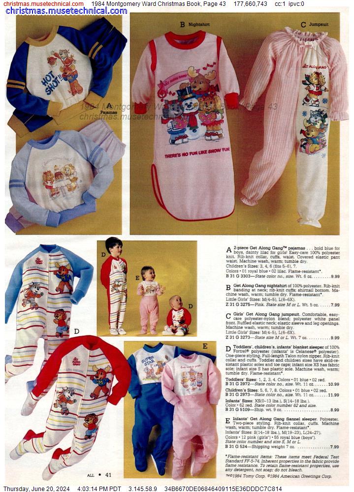 1984 Montgomery Ward Christmas Book, Page 43