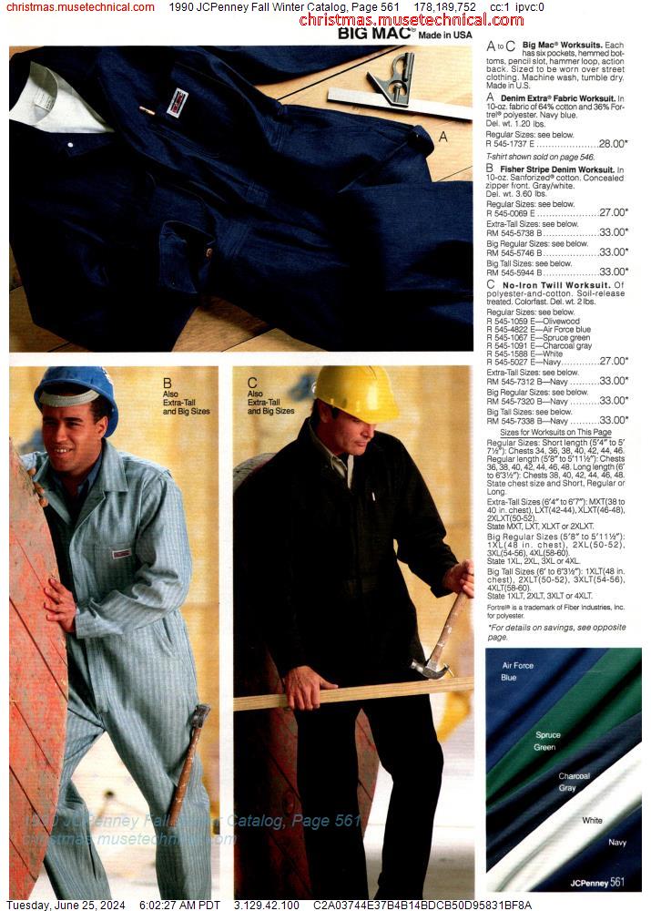 1990 JCPenney Fall Winter Catalog, Page 561