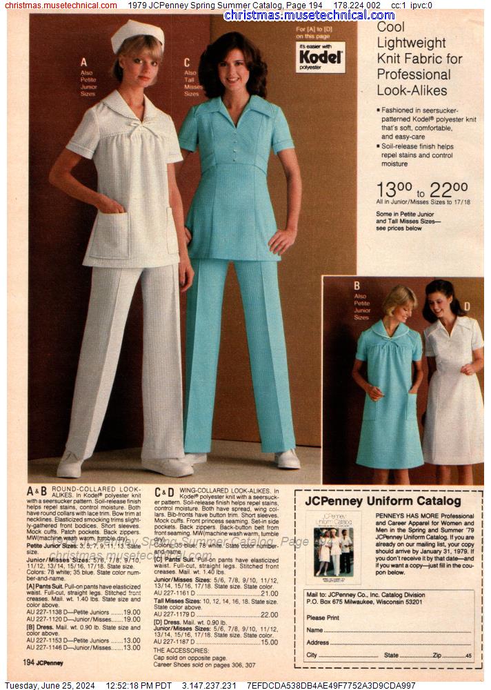 1979 JCPenney Spring Summer Catalog, Page 194
