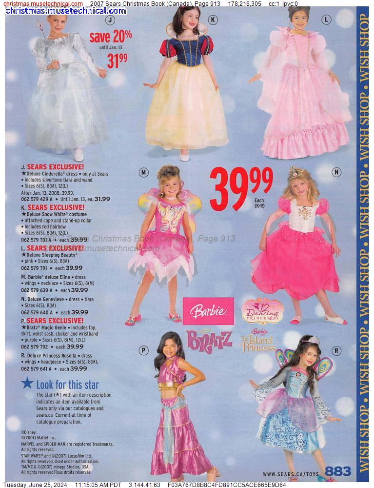 2007 Sears Christmas Book (Canada), Page 913