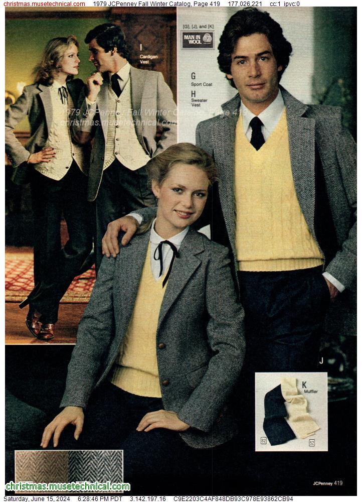 1979 JCPenney Fall Winter Catalog, Page 419