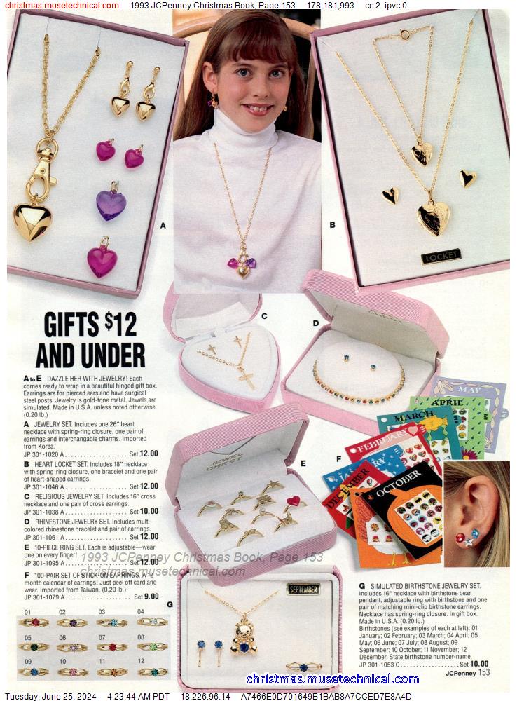 1993 JCPenney Christmas Book, Page 153