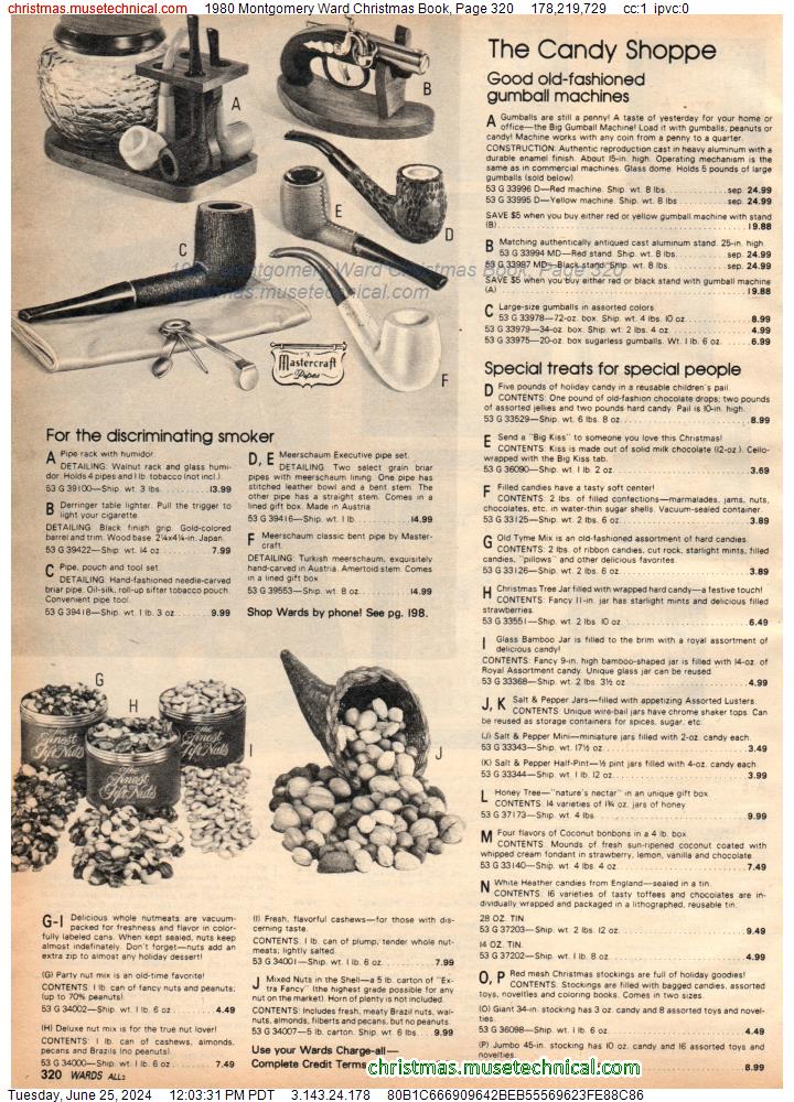 1980 Montgomery Ward Christmas Book, Page 320