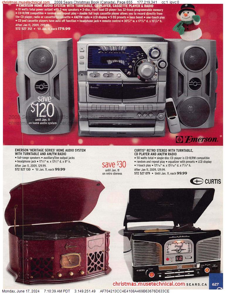 2008 Sears Christmas Book (Canada), Page 655