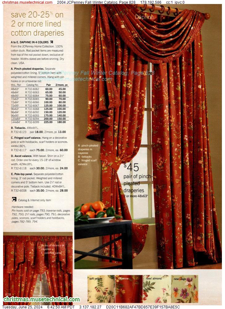 2004 JCPenney Fall Winter Catalog, Page 828