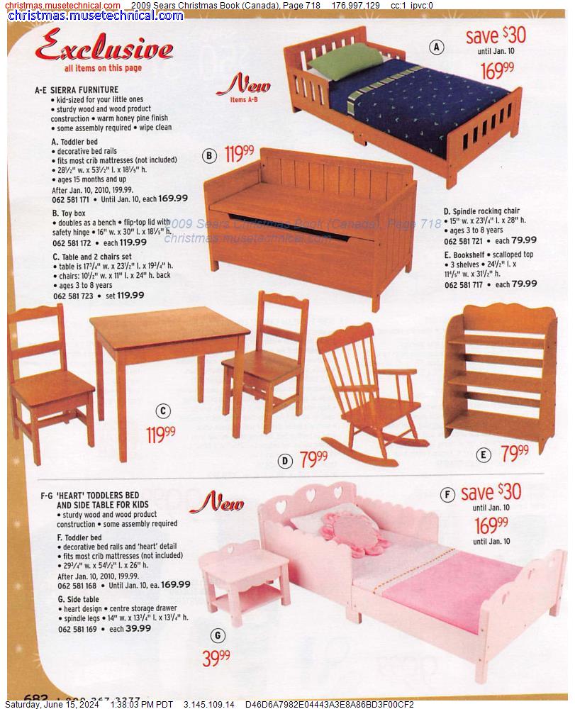 2009 Sears Christmas Book (Canada), Page 718