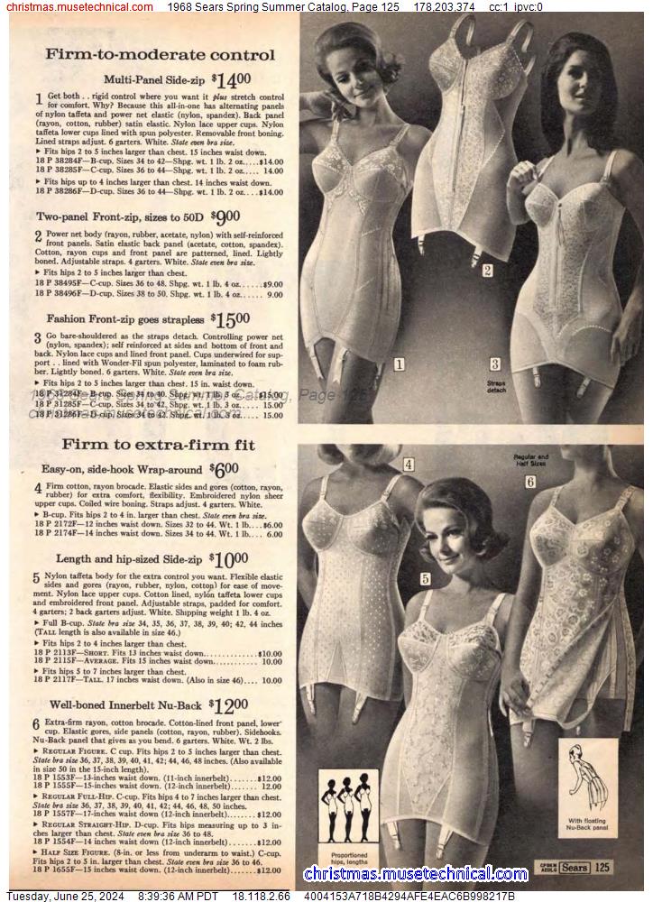 1968 Sears Spring Summer Catalog, Page 125