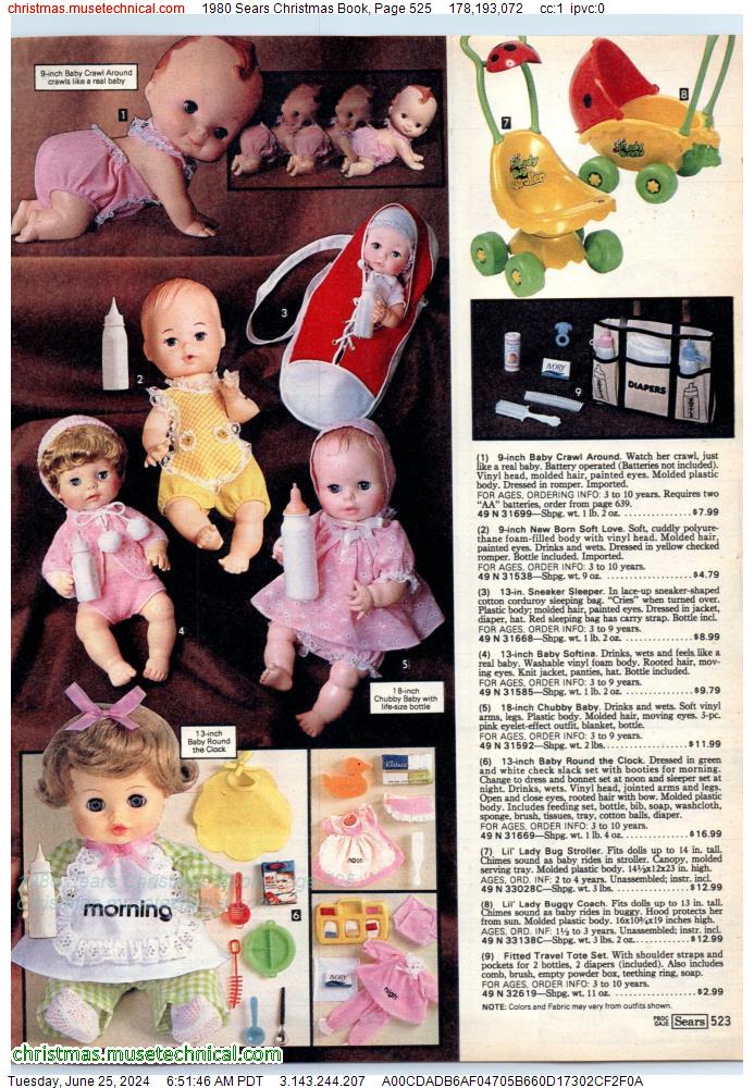 1980 Sears Christmas Book, Page 525