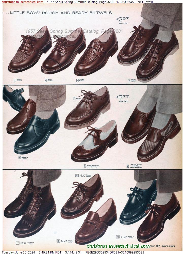 1957 Sears Spring Summer Catalog, Page 328