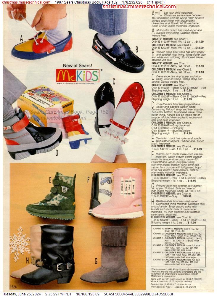 1987 Sears Christmas Book, Page 152