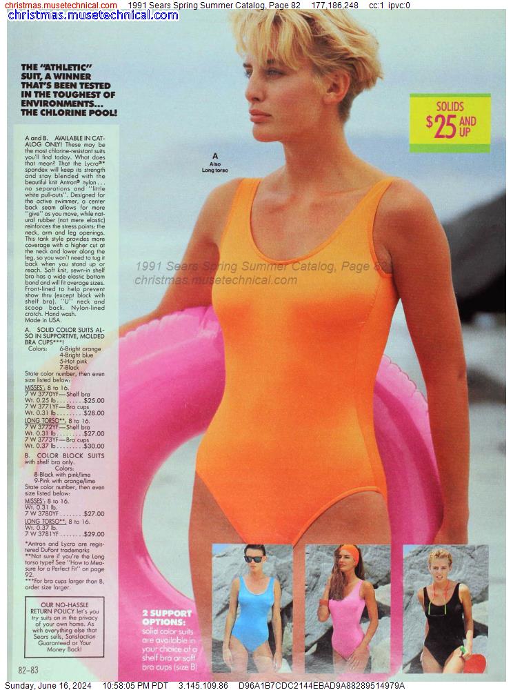 1991 Sears Spring Summer Catalog, Page 82