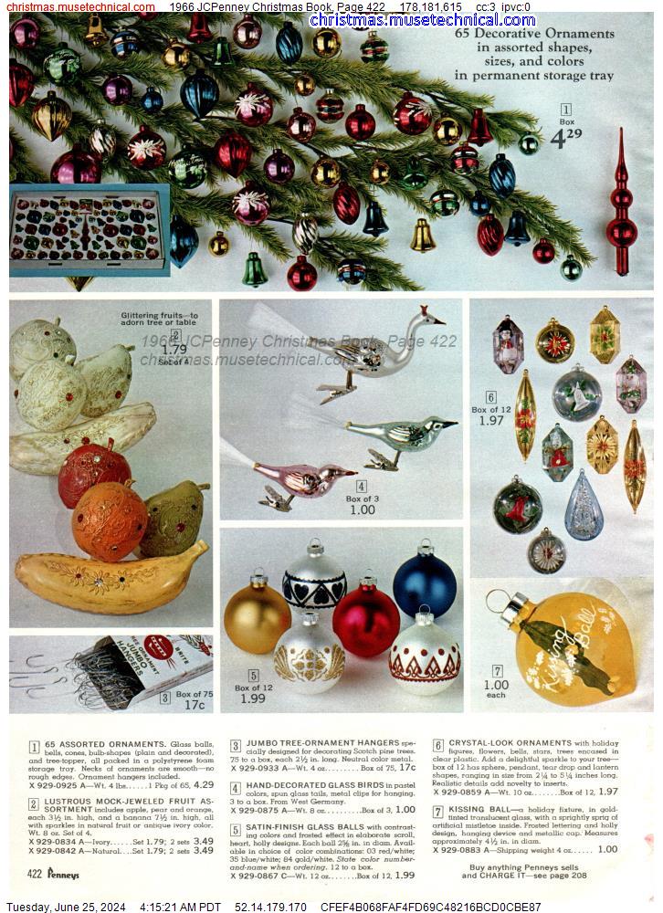 1966 JCPenney Christmas Book, Page 422