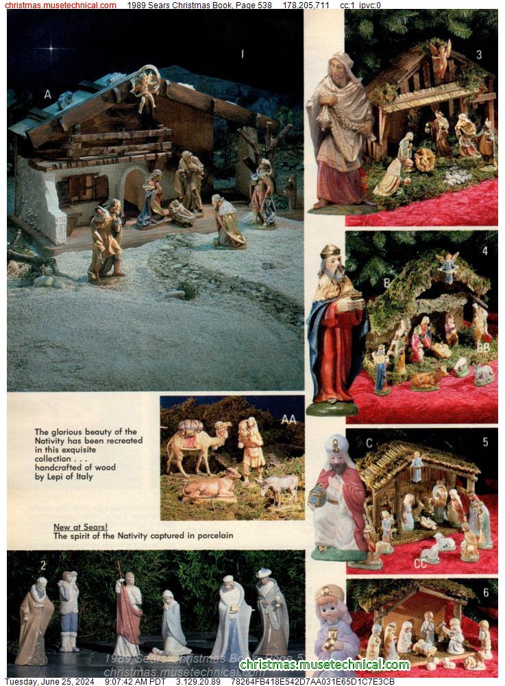 1989 Sears Christmas Book, Page 538